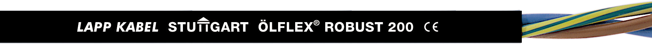 ÖLFLEX ROBUST 200 5G6 - Cablu pentru toate condi?iile de mediu - rezistenta la diferite substan?e chimice