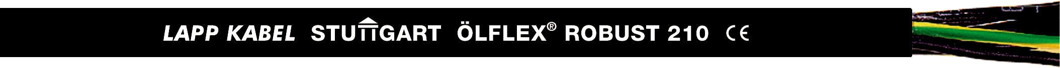 ÖLFLEX ROBUST 210 50G0,75 - Cablu pentru toate condi?iile de mediu - rezistent la o gama larga de substan?e chimice