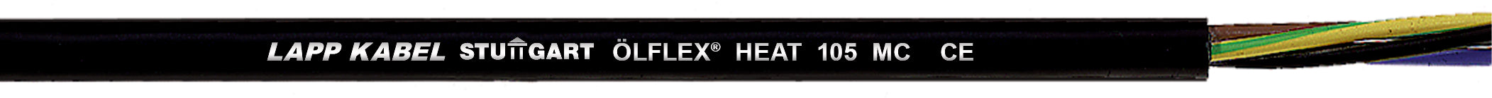 ÖLFLEX HEAT 105 MC 7G1 - Cabluri de conectare identificate prin codul culorilor realizate din PVC cu rezisten?a crescuta la caldura