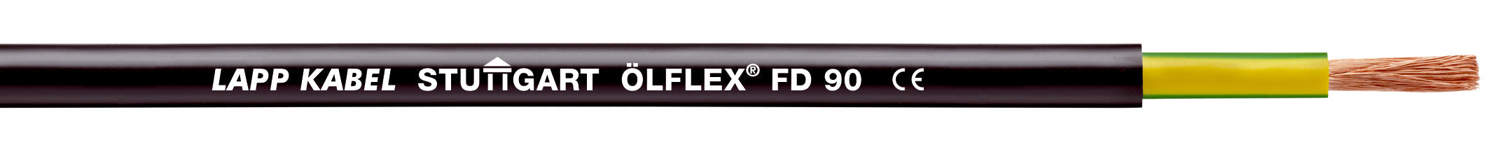 ÖLFLEX FD 90 1X300 - Conductor super flexibil cu izolatie de PVC în doua straturi, certificat pentru America de Nord