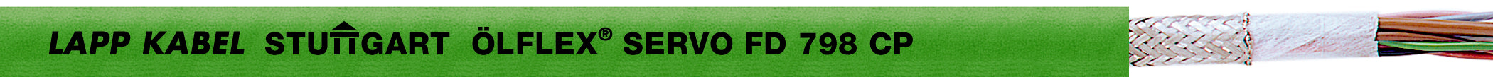 ÖLFLEX SERVO FD 798CP 2x(2x0,25)+2x0,5 - Servocablu ecranat cu izola?ie exterioara din PUR pentru encodere, aplicatii tip lant portcablu cu parametrii dinamici foarte mari, certificat pentru America de Nord