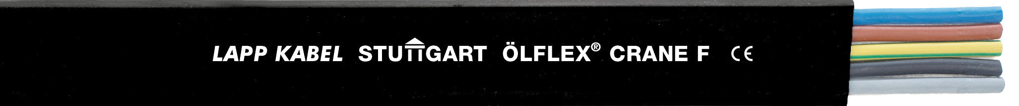 ÖLFLEX CRANE F 10G1,5 - Cabluri panglica din cauciuc, rezistente la intemperii
