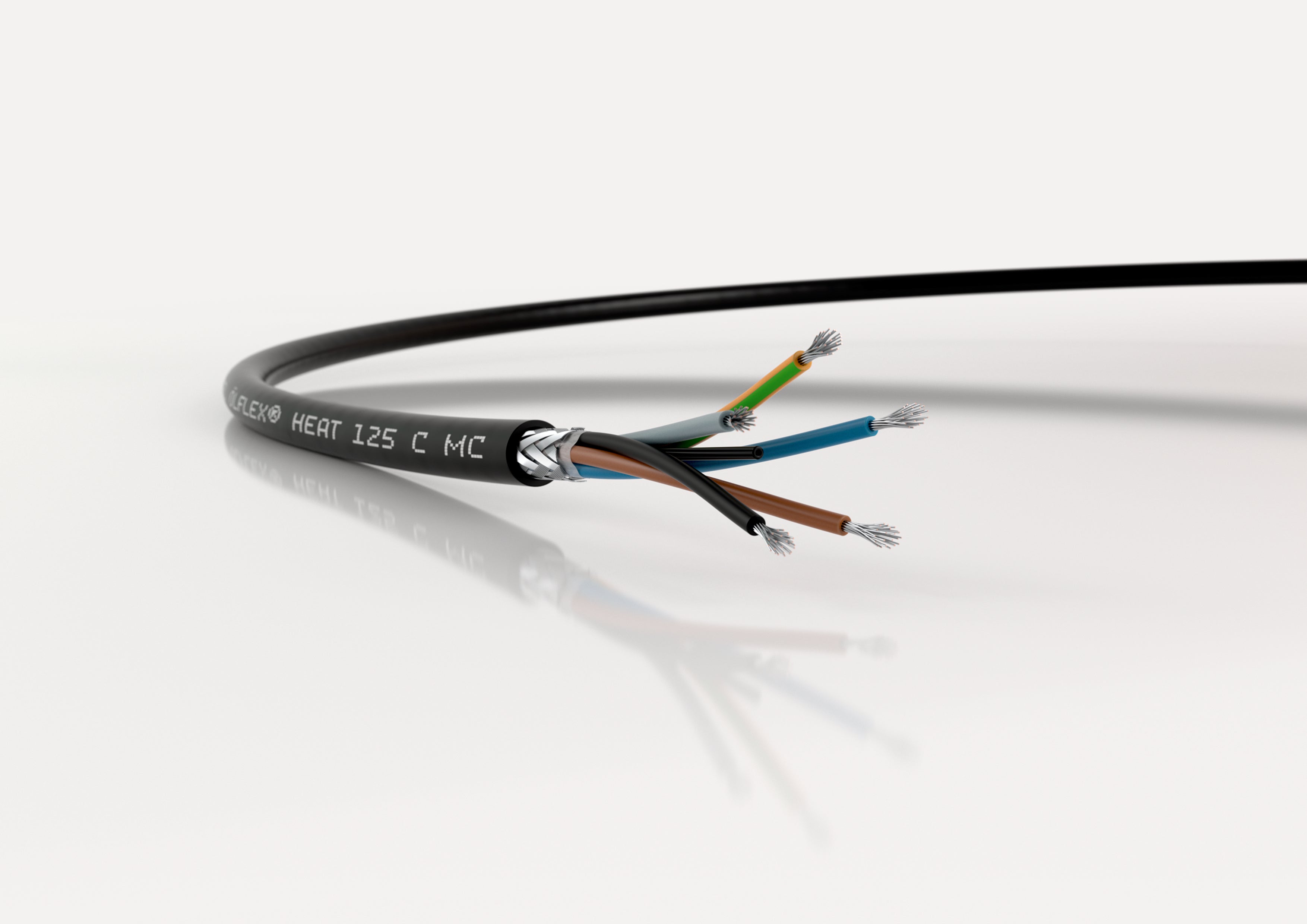 ÖLFLEX HEAT 125 C MC 4X0,75 (bk cores) - Cabluri cu izolatie reticulata cu raze X pentru aplicatii cu cerinte deosebite