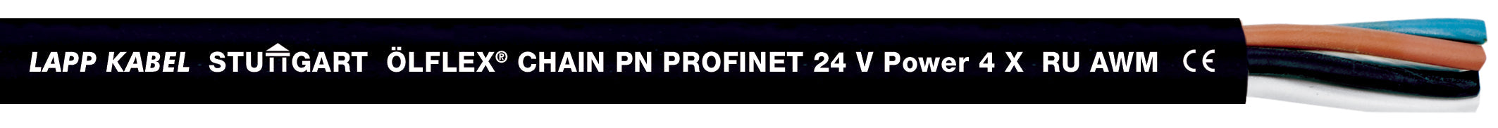 ÖLFLEX CHAIN PN 4X1,5 - Cablu de conectare PROFINET foarte flexibil - omologat pentru America de Nord