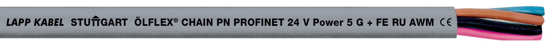 ÖLFLEX CHAIN PN 4X0,75 - Cablu de conectare PROFINET foarte flexibil - omologat pentru America de Nord