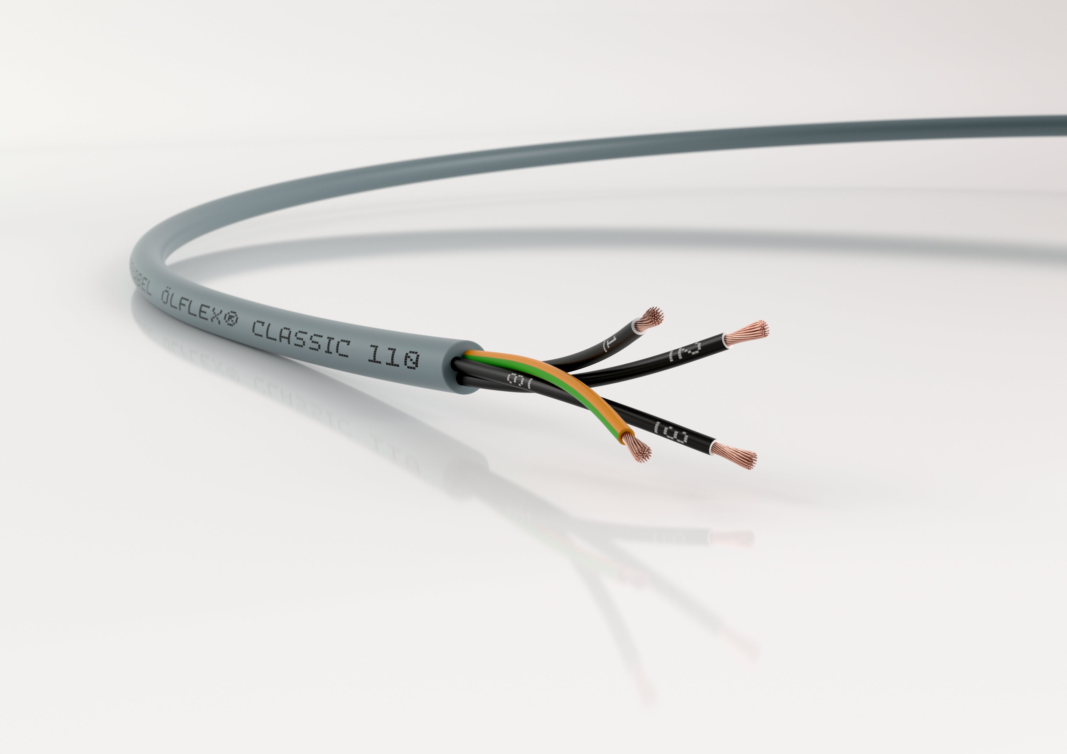 ÖLFLEX CLASSIC 110 3G10 - Înregistrat VDE, PVC rezistent la ulei, cablu de control pentru o gama larga de aplica?ii
