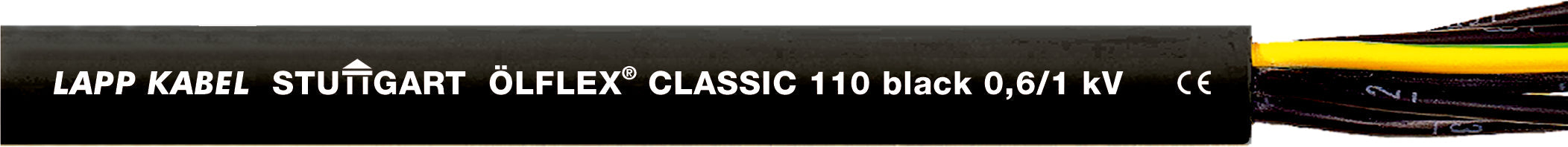 ÖLFLEX CLASSIC 110 Black 0,6/1kV 14G1,5
