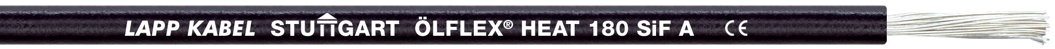 ÖLFLEX HEAT 180 SiF A 1x2,5 BN - Conductor siliconic, certificat UL-AWM, cu gama de temperatura extinsa