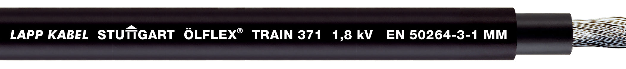 ÖLFLEX TRAIN 371 1,8KV 1X240<p><font color="#AAAAAA">Conductor conform cu EN 50264-3-1 tip MM pentru cerințe ridicate în aplicații feroviare</font></p>