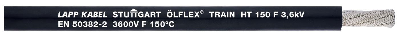 ÖLFLEX TRAIN HT 150 F 3,6kV 1x35 - Conductor multifilar izolat conform EN 50382-2 tip F pentru cerin?e ridicate în sectorul feroviar