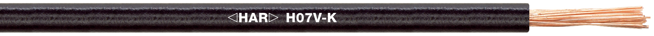 H07V-K 1X2,5 BK - Conductor cu certificare Europeana <HAR>