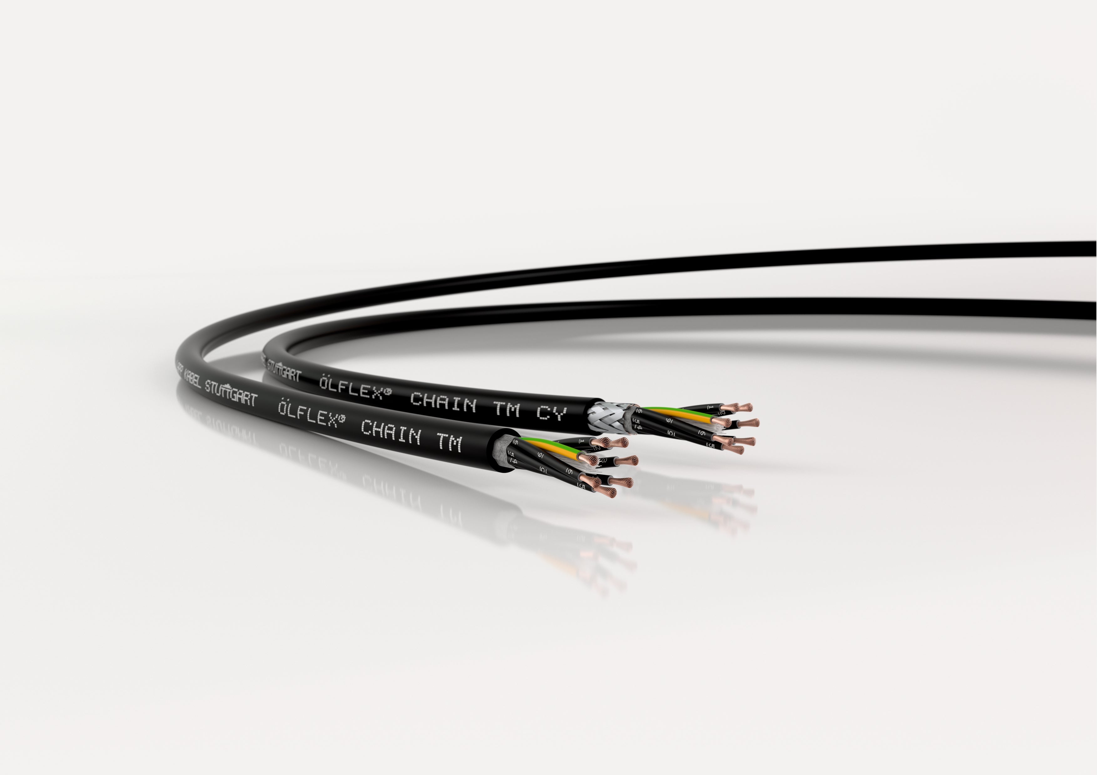 ÖLFLEX CHAIN TM CY 18G16AWG - Cablu de forta si comanda foarte flexibil, ecranat, cu TC-ER, MTW, WTTC, CIC/TC listare conform (UL), respectiv c(UL) pentru America de Nord