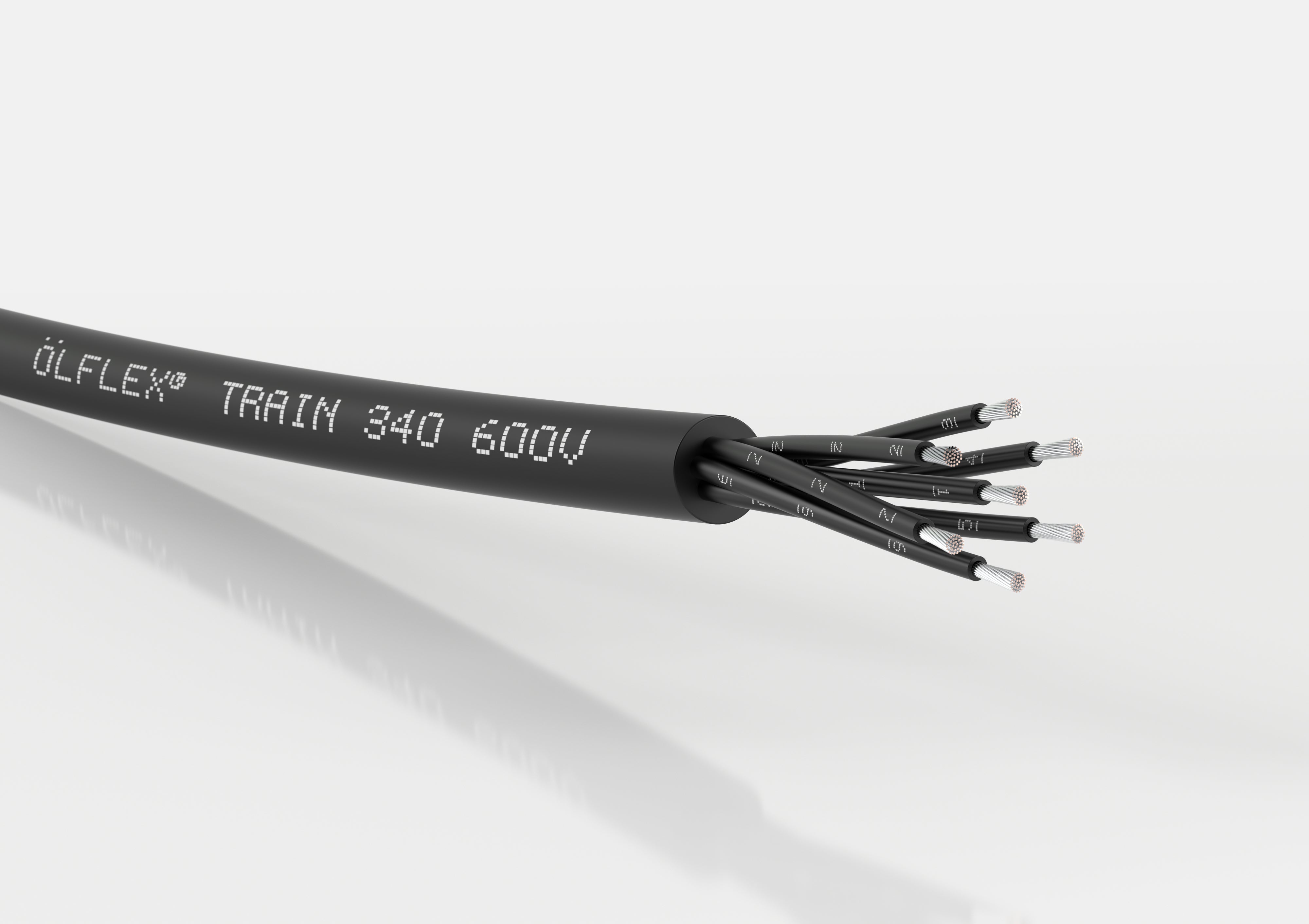 ÖLFLEX TRAIN 340 600V 2x0,75 - Cabluri multiconductor conforme cu EN 50264-3-2 tip MM pentru cerin?e ridicate în aplica?ii feroviare