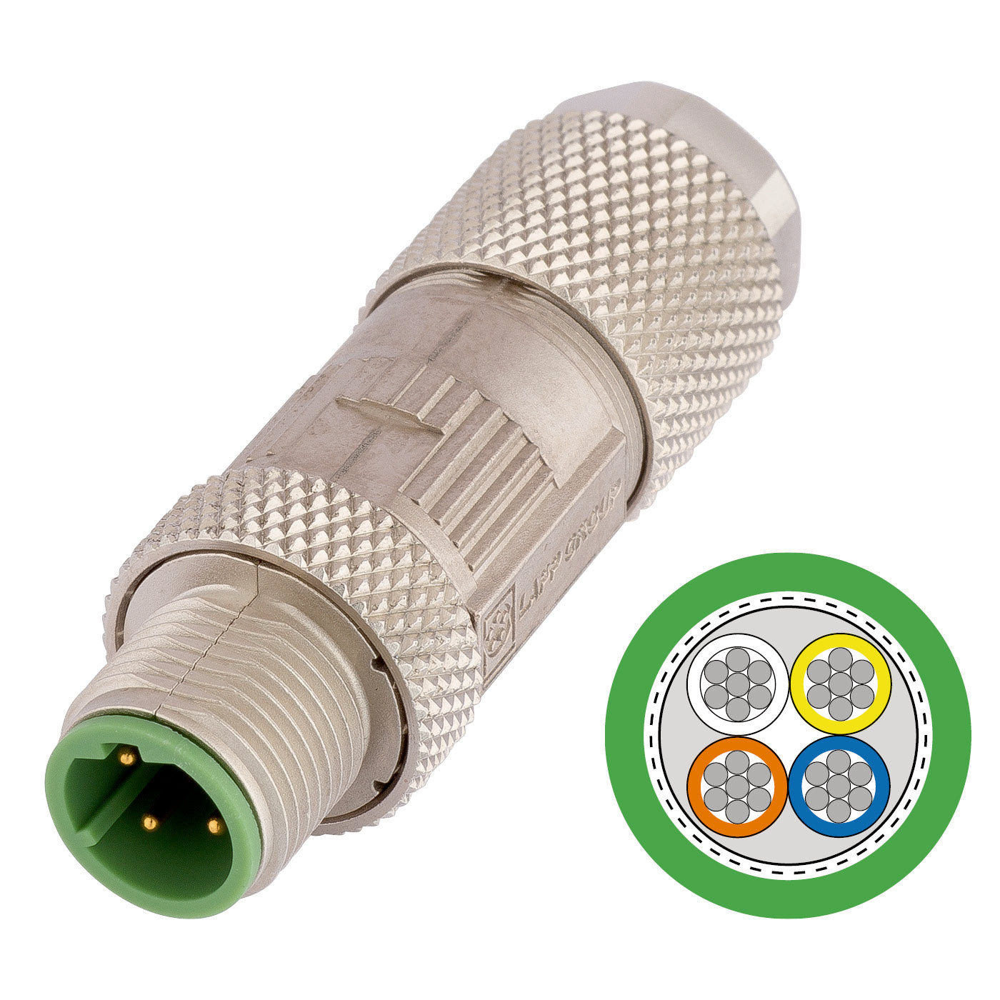 ETHERLINE KIT PN5-M12-2 - Siguran?a func?ionala înalta, datorita fixarii optime.