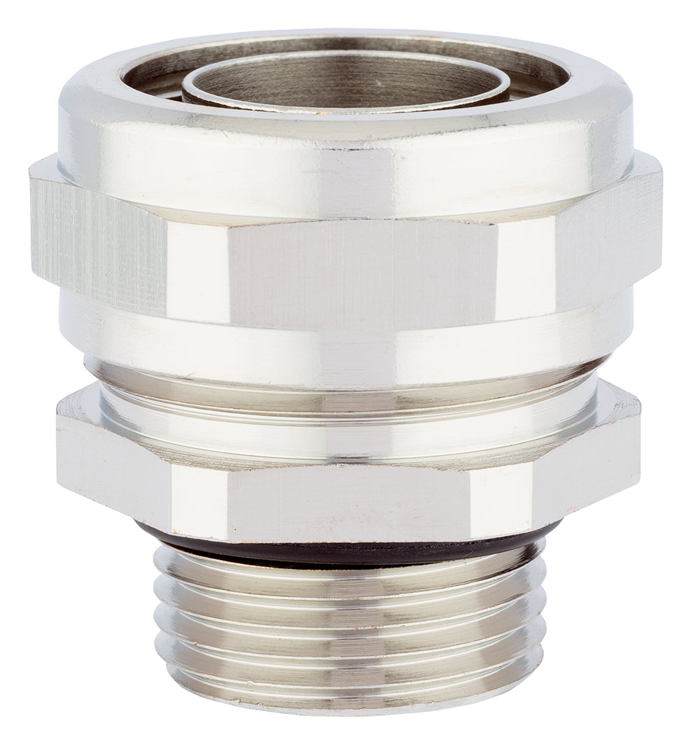 SILVYN FCE COMPACT M12X1.5 NPB - Piesa de blocare din alama nichelata cu dimensiuni ergonomice ?i design variat