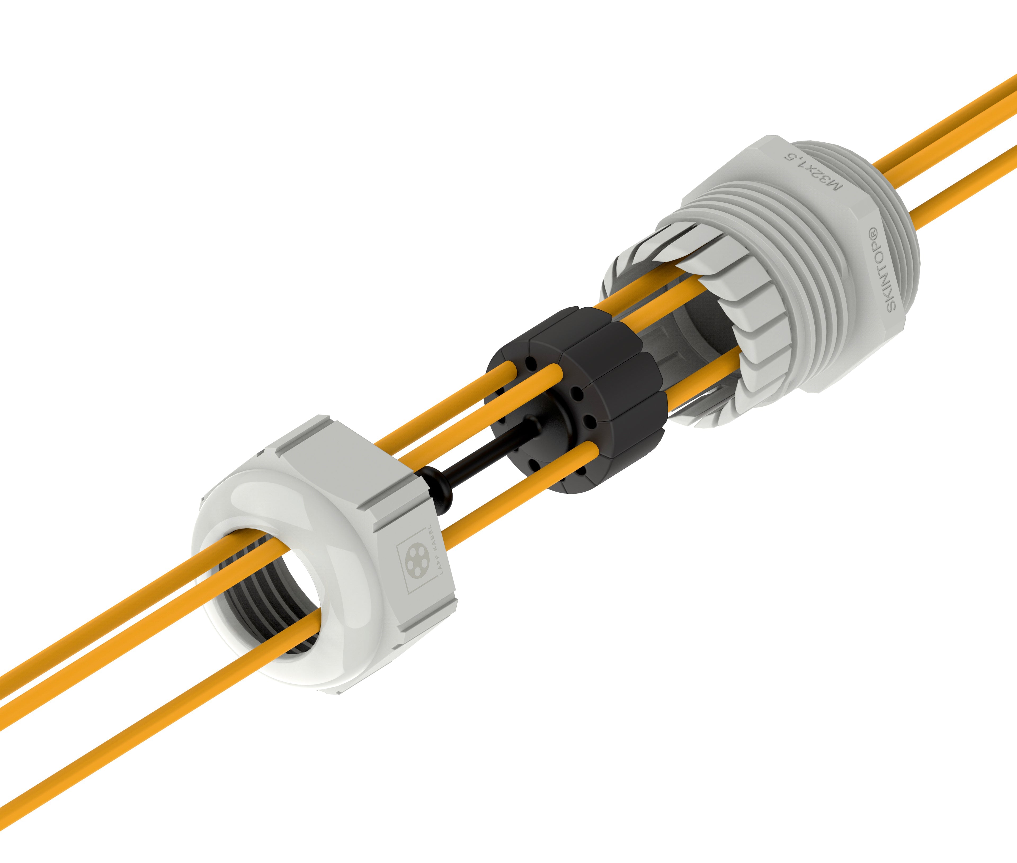 SKINTOP FIBER M32X1.5 RAL 7035 LGY