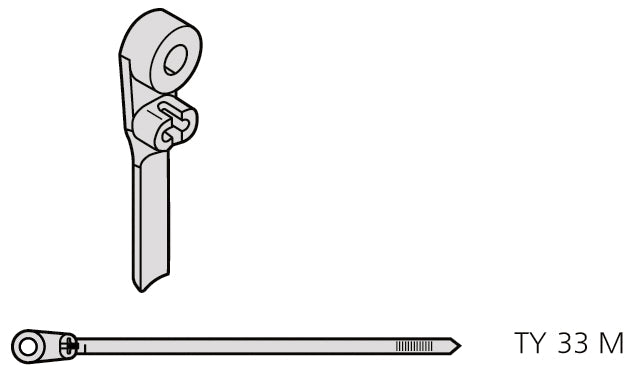 CABLE TIES TY-RAP TY 34 M 151X3.5 NA