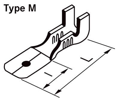 BLADE RECEPTACLES L-BA 288 F