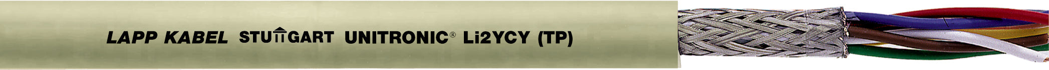 UNITRONIC LI2YCY (TP) 2X2X0,25 - Cablu ecranat pentru transfer de date, izola?ie conductor PE, li?e fine rasucite ?i perechi torsadate