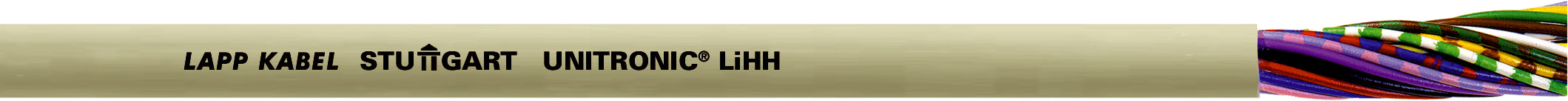 UNITRONIC LiHH 7x0,5 - Cabluri pentru transfer de date fara halogeni cu codul de culori conform DIN 47100