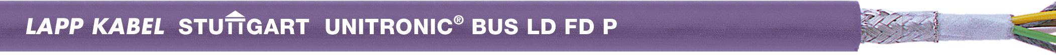 UNITRONIC BUS LD FD P A 1X2X0,25 - Cablu de magistrala foarte flexibil, cu înveli? exterior PUR, pentru utilizarea în cadrul diferitelor sisteme de magistrale de date