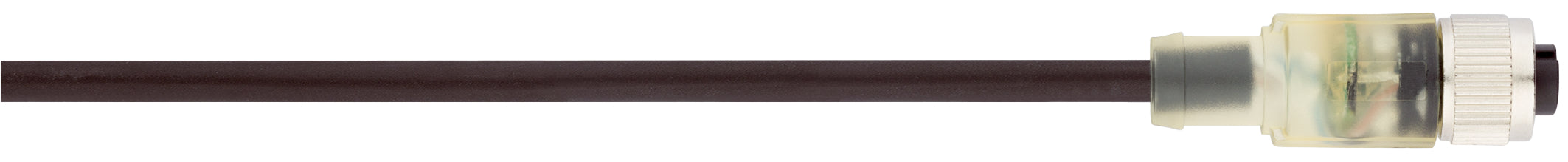 AB-C4-20,0PUR-M12FA-3L - Conector M12 fisa sau priza si un capat liber