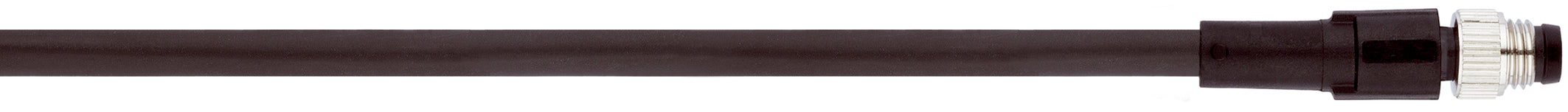 AB-C4-M8MS-2,0PVC - Conector M8 fisa sau priza si un capat liber