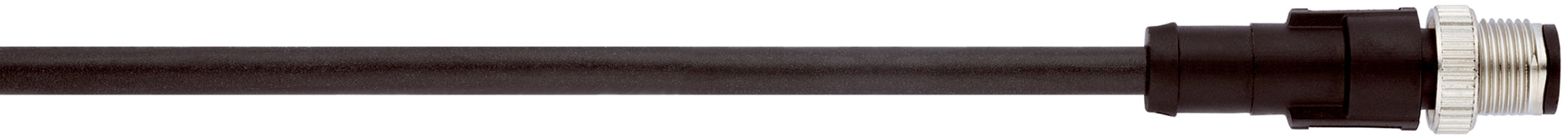 AB-C4-20,0PUR-M12FA-SH - Conector M12 fisa sau priza, un capat liber, ?i cablu ecranat