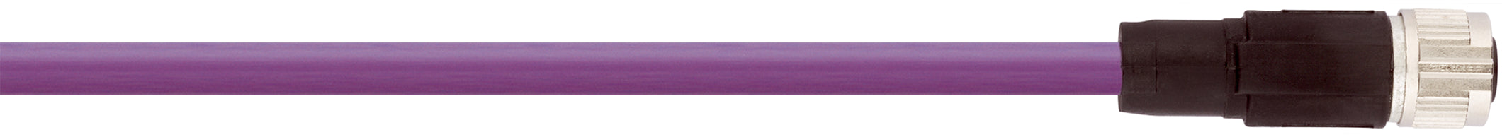 AB-DN-10,0PUR-M12FS - Cablu pentru DeviceNet/CANopen : priza sau fisa M12 premufata si un capat liber