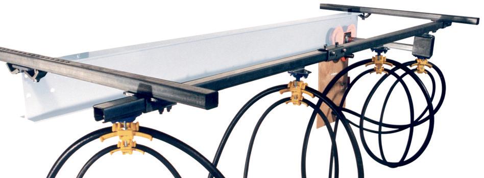 Schienenhalter flex. Befest. C40 (11822)