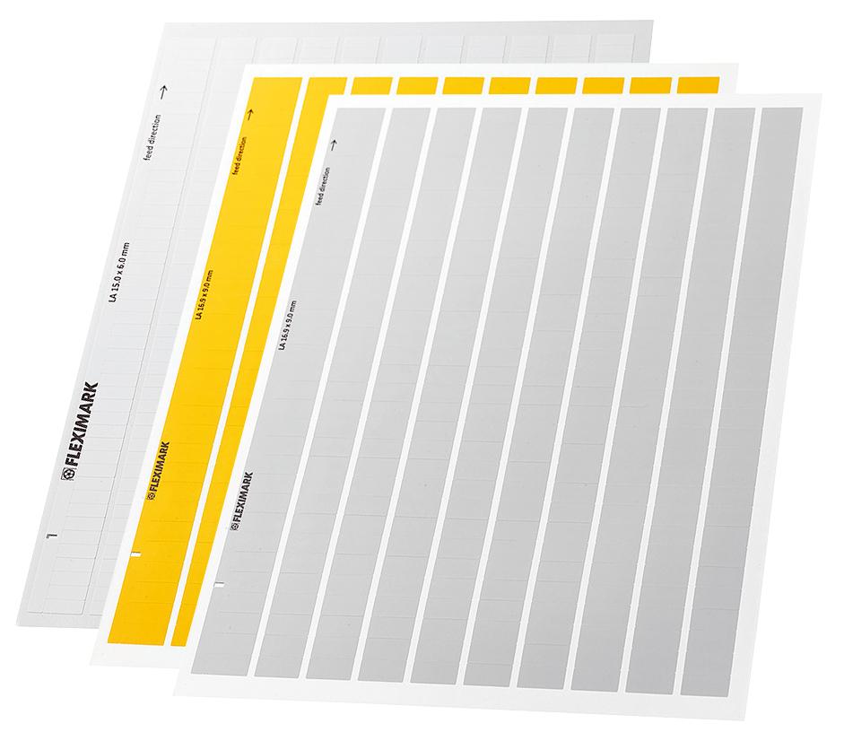 FLEXIMARK Etikett LA 15-6 YE