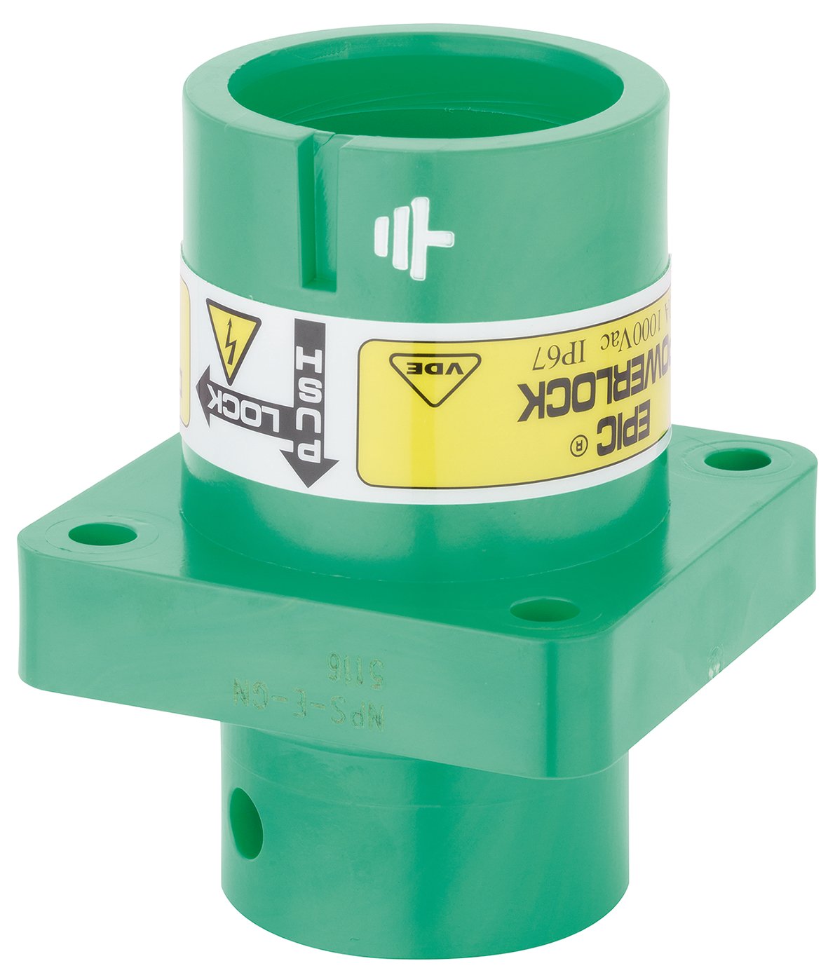 EPIC POWERLOCK A6 C PE/GN QP M12 (1)<p><font color="#AAAAAA">Conector monopolar pentru distribuţie mobilă, motoare şi generatoare</font></p>