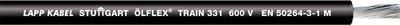 ÖLFLEX TRAIN 331  600V 1X6 GNYE