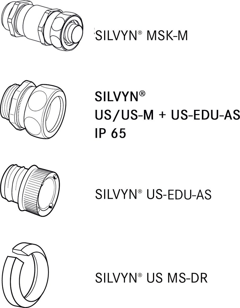 SILVYN AS-P 27 / 22x27 10m GY