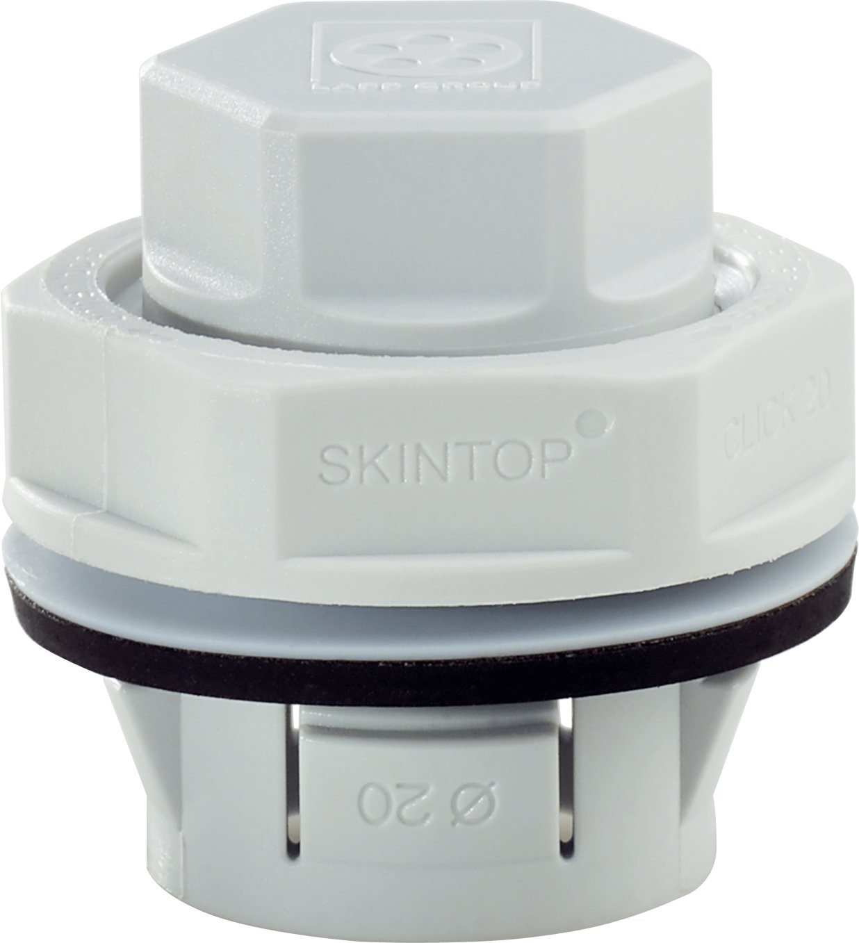 SKINTOP CLICK BLK M20 RAL 7035 LGY